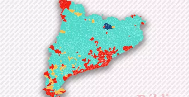 Los resultados de las elecciones del 12M en Catalunya, municipio a municipio